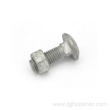 hot dipped galvanized carriage bolts m3
